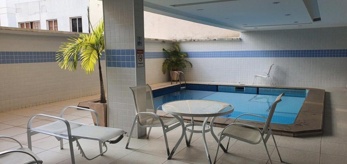 ריו דה ז'ניירו Flat Ipanema 2 Qtos Gar. Serv. Piscina Em Fte Metro מראה חיצוני תמונה